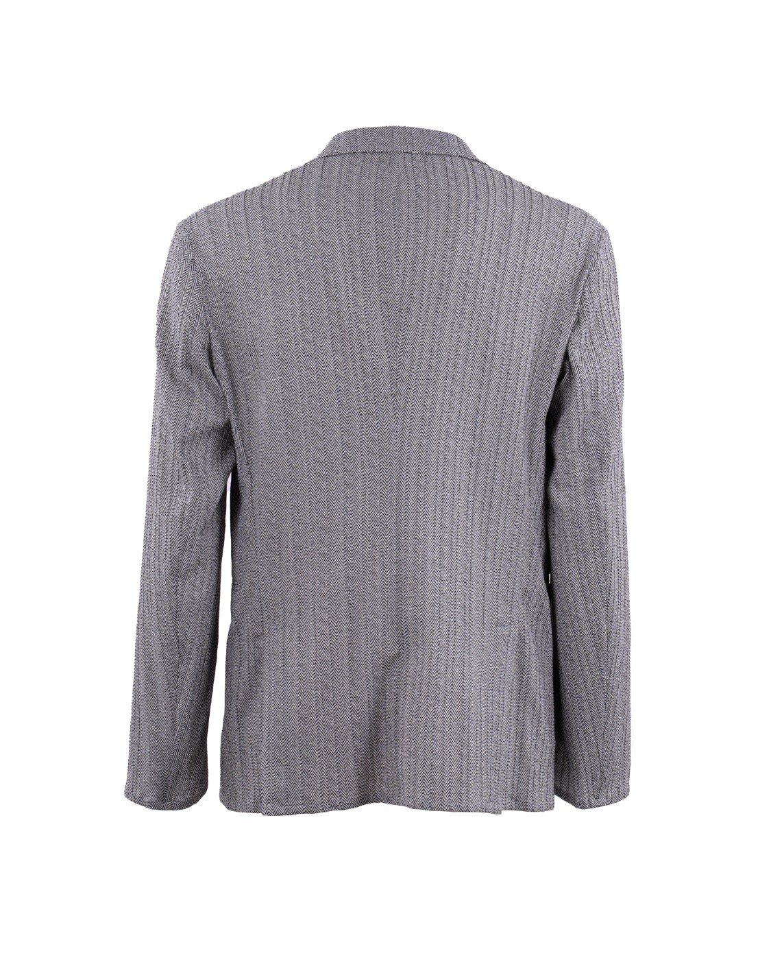 shop EMPORIO ARMANI  Giacca: Emporio Armani blazer monopetto in tessuto seersucker stampa chevron.
Blazer con rever su scollo realizzato in un tessuto leggerissimo di cotone dal finish seersucker che crea una serie di plissé appena percettebili. 
Stampa all over con emblematico motivo chevron.
Composizione: 99% Cotone 1% Elastan.
Fabbricato in Tunisia.. EM000142 TE14095-F0001 number 4393191